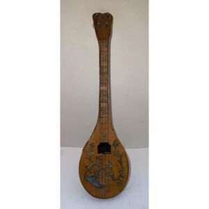 Rare Vintage GREEK BOUZOUKI Mandolin Music Box